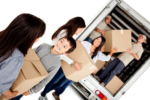 Professional removals team planning a move in Towerhill