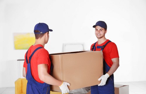 Prepared boxes and furniture for house removals in Towerhill