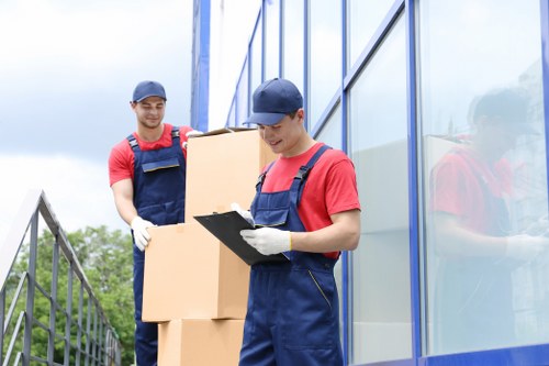 Towerhill removals team planning an efficient urban relocation