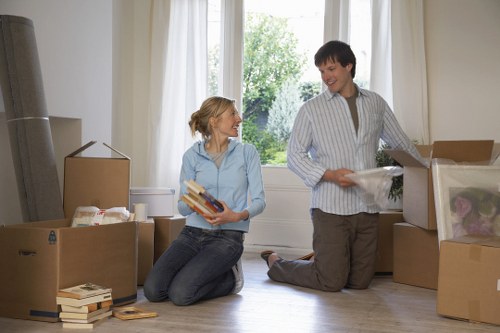 IT and furniture handling during office removals in Towerhill